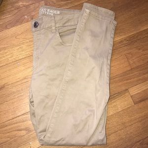 American Eagle Khakis Jeggings